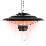 屋外パティオヒーター、天井ヒーター,ケーブルサスペンション/垂直電気ヒーター,中庭ハンギングパティオヒーター赤外線ヒーターハロゲンヒーター(
