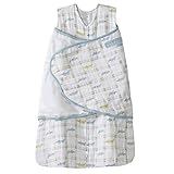 HALO 100% Cotton Muslin Sleepsack Swaddle, Gator Plaid, Newborn