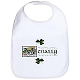 CafePress McNally Celtic Dragon Bib - Standard Cloud White by CafePress