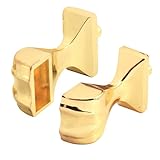 prime-line製品M 6021シャワータオルバードアブラケット、真鍮、( 2パック)