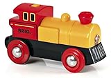 BRIO バッテリーパワー機関車 (黄) 33594