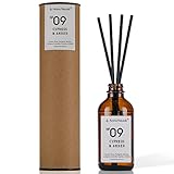 Aroma Naturals ルームフレグランス リードディフューザー ホワイトティー＆セージ エッセンシャル オイル ルームフレグランス 100 ml