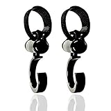 ベビーカー フック マルチフック 「耐荷重30KG」 荷物フック 全方位回転 取り付け簡単 高品質 多用途 2個組 Frelaxy