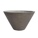 軽量コンクリート製植木鉢 ストーンライト コニック浅 コンクリート 45cm