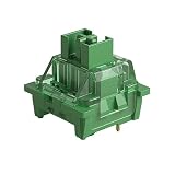 【国内正規品】Akko(アッコ) V3 Matcha Green Pro スイッチ (第3世代) 押下圧50gf リニア 5ピン メカニカルキーボード対応 防塵ステム付き 45個入り