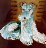 ・フォックス・テリア犬装飾セラミック壁アートタイル8 x 8