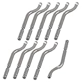 uxcell バリ取りブレード BS1018 - S100　銀色　　メタル　10枚入り