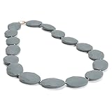 Chewbeads Hudson Necklace - Grey - Unisex by Chewbeads