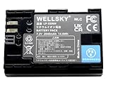 NLC LP-E6 LP-E6N LP-E6NH 互換バッテリー 端子保護カバー付き [ 純正品と同じよう使用可能 純正充電器で充電可能 残量表示可能 ] キヤノン イオス EOS