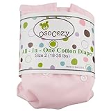 Osocozy All in One Cloth Diaper, Pink, Large by OsoCozy [並行輸入品]