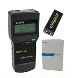 【SL】（シルエット） 【日本語取説付】 TDR スプリット ペア 検出 対応 高機能 LAN ケーブル テスター SC8108