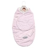Swaddle Bag Pink Polka Dots (0-3 months) by Blankets and Beyond