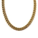 【KAMONレザー】 チェーン 50cm 幅12mm 喜平チェーン 真鍮製 ブラス レザークラフト 金具 手芸 パーツ