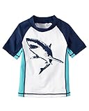 カーターズ Carter's 水着 ラッシュガード 紫外線カット UPF50+ Carter's Shark Rashguard 12M (72-78cm) [並行輸入品]
