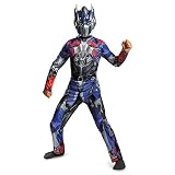 Hasbro Transformers Age of Extinction Movie Optimus Prime Classic Boys Costume, Medium/7-8