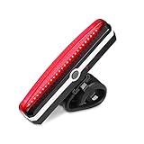 Sunspeed 自転車ledテールライト usb充電 6モード 防水 強力 軽量 セーフティ...