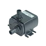 KM小型水中ポンプ Pump 水槽水循環ポンプ 静音 ブラシレス　永磁マグネット潜水インストール DC12V/0.35A 4.2W ブラシレス　永 吐出量240L/H 最大揚程3M DC30A-123