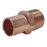 PlumBest C75316R 1-Inch C by 1-Inch MIP Copper Male Adapter by PlumBest