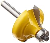 Yonico 13186q Classical Ogee Edging and Molding Router Bit with Large 1/4 Shank by Yonico