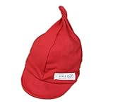 C-Princessベビー用 帽子 ハンチング ハット 子供 赤ちゃん キャップ かわいい 男の子 女の子 キッズ オシャレ 秋冬 (Aレッド)