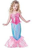 InCharacter Baby Girl's Mermaid Costume Pink/Turquoise 2T [並行輸入品]