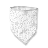 スワドルデザインズ バンダナビブ モスリン スターシャイン スターリングシルバー 1枚セット SDM-542ST 【日本正規品】