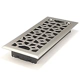 Accord AMFRBNM410 Floor Register with Marquis Design, 4-Inch x 10-Inch(Duct Opening Measurements), B