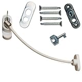 Penkid Safety Window Restrictor (Multiple Box of 5, White) by Penkid Window Restrictor