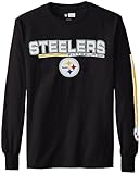 NFL Pittsburgh SteelersメンズUVH Tee、ブラック、大