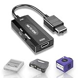 【K&SGAMER】 マルチ変換 コンバーター SFC/GC/64 対応 HDMI 1080p 変換 アダプター