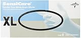 Medline Sensicare Nitrile Exam Gloves, Blue, X-Large, 140 Count by Medline