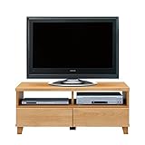 日本製 北欧風 幅105cm ロータイプテレビボード 完成品