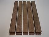 木っ端クラブ”ウォールナット” 薄板 (10×45×400mm)(15枚入り)