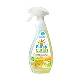 Sun & Earth Natural Glass Cleaner Light Citrus 22 Ounce (Pack of 6) [並行輸入品]