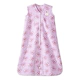 Halo Sleepsack Micro-fleece Swaddle, Pink Swirly Flowers, Newborn by Halo
