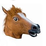 リアル アニマル 動物 マスク かぶりもの お面 コスチューム ハロウィン パーティー イベント コスプレ 学園祭 文化祭 お祭り 宴会 二次会 送別 歓迎 会 に アイコ アニマルマスク サラブレッド