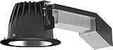 RAB Lighting RDLED4R12-80YY-S-B RND 12W 27K Dim Triac 80-Degree Spec Cone Ring, Black [並行輸入品]