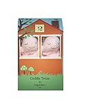 Angel Dear Cuddle Twins Blankie, Pink Whale [並行輸入品]