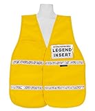 3A Safety - IC1000 - Incident Command Vest - Jumbo Size - Yellow by 3A Safety