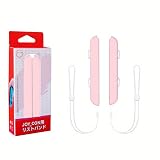 PGRTYOF Switch Joycon用リストストラップ - 【Switch/Switch 有機ELモテル対応】Joy Conジョイコンコントローラー用ストラップ交換パーツアクセサリー、スイッチジョイコンストラップ締め付け調整可能（2パック） (ピンク)