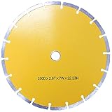 ダイヤモンドカッター 250mm セグメント 乾式 コンクリート ブロック タイル レンガ 切断用 刃 ダイヤモンド カッター 替刃 替え刃 DC250