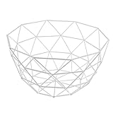 Perfk 野菜　フルーツ　バスケット　ボウル　菓子　ビスケット　スナック　トレイ　全3色選べる - 白