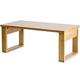 ライフスタイリングショップ ローテーブル 折れ脚 木製 天然木 ナチュラル 幅90cm LS-998LB