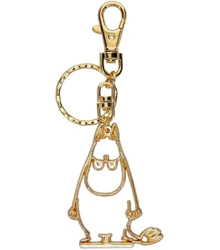 Amazon.co.jp: ムーミン GOLDキーホルダー ニョロニョロ 3匹 059241