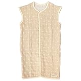 angerolux アンジェロラックス 2ウェイ 6重ガーゼ スリーパー 【日本製】 80-100cm ベージュ