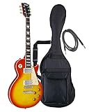 PhotoGenic エレキギター LPタイプ LP-260/CS チェリーサンバースト [ソフトケース/シールド/調整用レンチ付属]