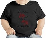 Dirty Mind Sexy Imagination Slogan オーガニックベビーTシャツ 12 - 18 Months