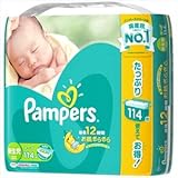 パンパース　さらさらケア（テープ）　ウルトラジャンボ　新生児用 × 10個セット