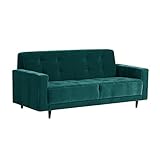 arne ローソファー 3人掛け 肘付き 布張り ソファ Bacchus 3P V-1027 ブルーグリーン