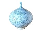【有田焼】染付蛸唐草 小壷 (木箱入)